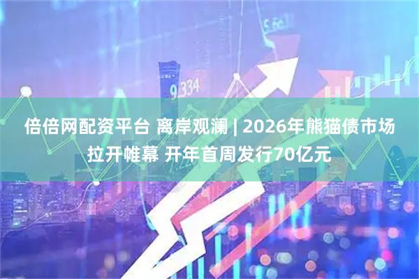 倍倍网配资平台 离岸观澜 | 2026年熊猫债市场拉开帷幕 开年首周发行70亿元